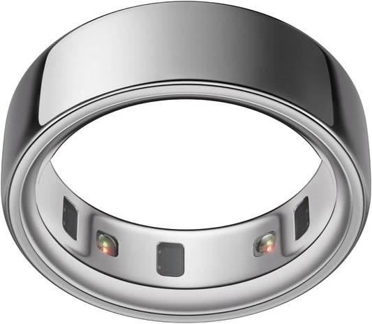 Smart Ring Gen 3,IP68 Waterproof Health Tracker with No Subscription Fee, 24/7 Heart Rate, Sleep & SpO2 Monitor, HRV & Stress Tracking Fitness Ring for Men Women, Android/iOS