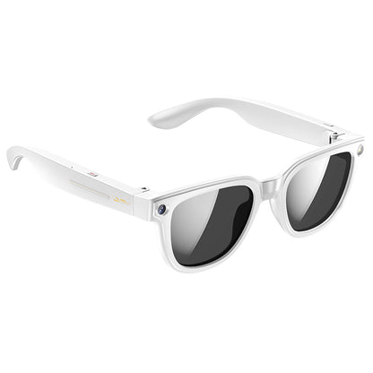Acmoy AI Smart Glasses 139 Languages Translation & Object Recognition, 32MP Camera with EIS, IP65 Waterproof, 39g Lightweight, Blue Light Blocking – for Travel Work